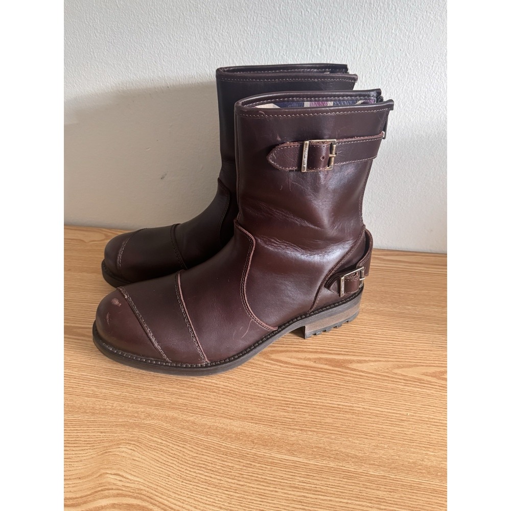 Triumph "Classic" Dadlington Motorcycle Boots Men Size 8 US 41 EU